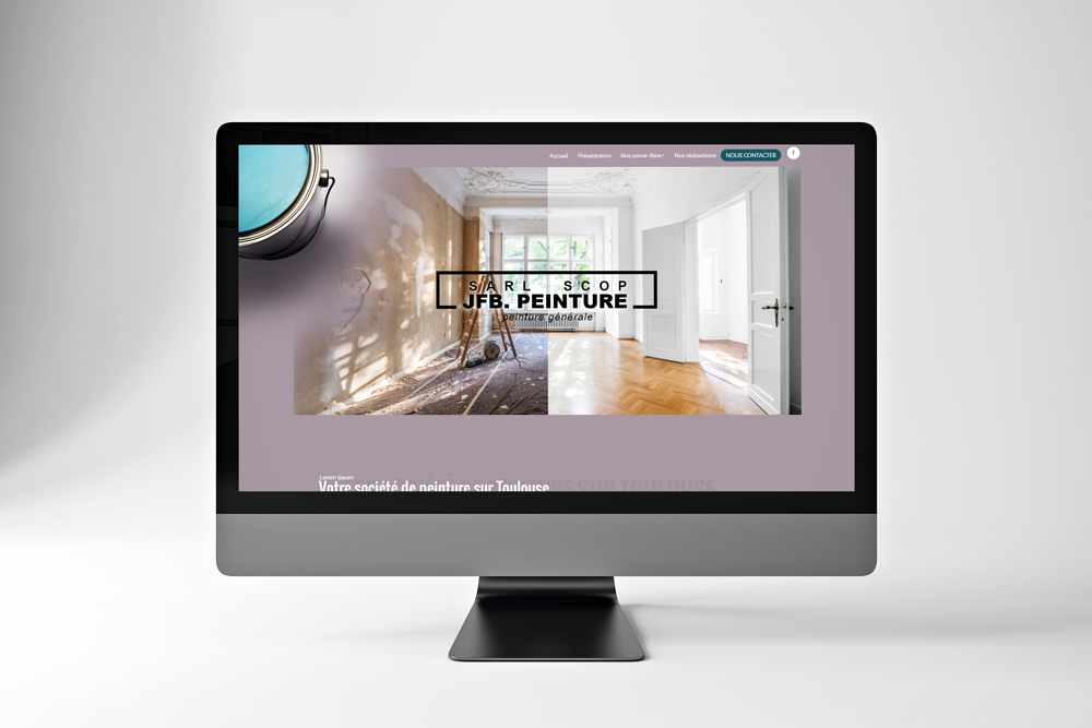 Mise en ligne de notre site internet